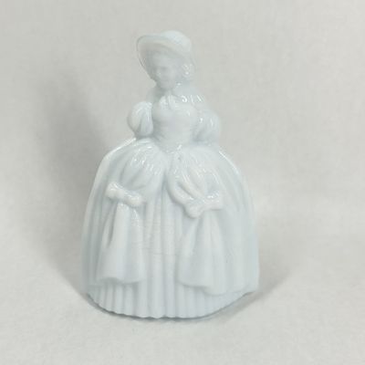 Sale Photo Thumbnail #380: BOYD GLASS MILK GLASS COLONIAL LADY FIGURINE