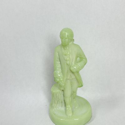 Sale Photo Thumbnail #402: BOYD SEA GREEN COLONIAL FIGURINE