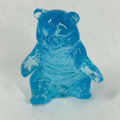 Sale Photo Thumbnail #250: MOSSER LIGHT BLUE SITTING BEAR