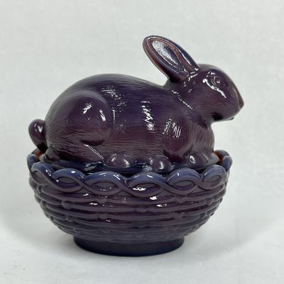 Sale Photo Thumbnail #188: MOSSER PURPLE BUNNY ON NEST