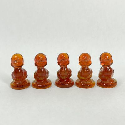 Sale Photo Thumbnail #389: BOYD DEBBIE DUCK FIVE CADMIUM GLASS