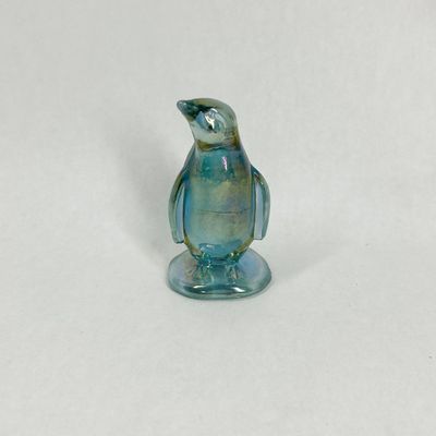 Sale Photo Thumbnail #374: BOYD IRIDESCENT GLASS PENGUIN FIGURINE