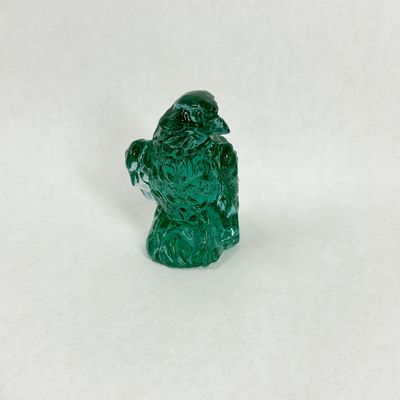 Sale Photo Thumbnail #397: BOYD EMERALD GREEN GLASS EAGLE FIGURINE