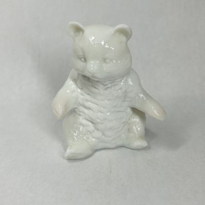 Sale Photo Thumbnail #252: MOSSER WHITE SITTING BEAR