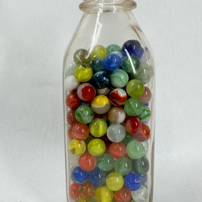 Sale Photo Thumbnail #303: MARBLES IN BOTTLE