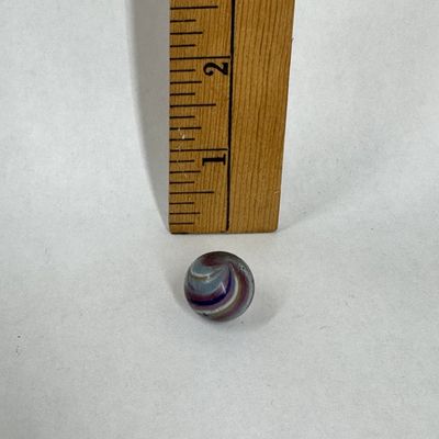 Sale Photo Thumbnail #306: ANTIQUE GERMAN GLASS SWIRL MARBLE