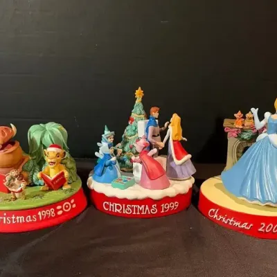 The Disney Collection Limited Edition Christmas 1998, 1999, 2000