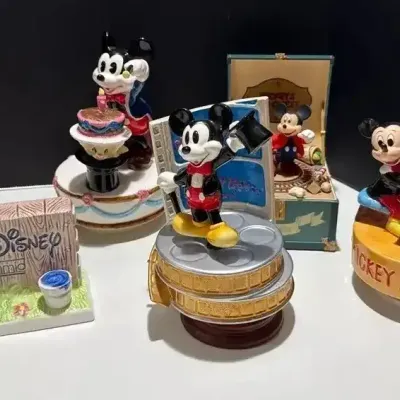 Disney Music Boxes & Schmid Sign