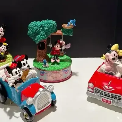 4 Mickey Mouse Music Boxes