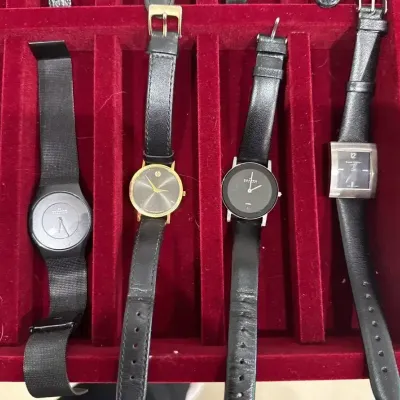 4 Designer Watches: 2 Skagen, Simon Carter & Movado