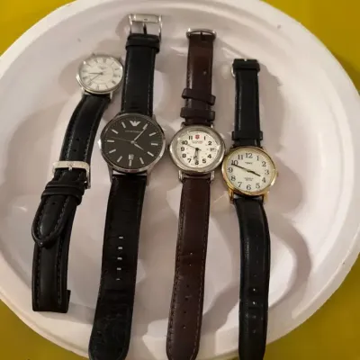 4 Men’s Watches Inc Longines & Armani