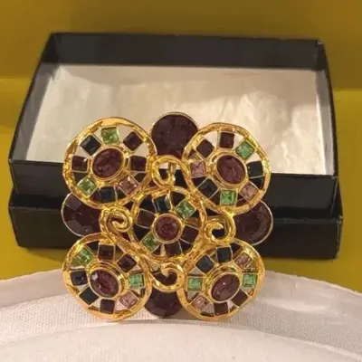 RJ Graziano Brooch