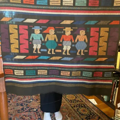 Sale Photo Thumbnail #13: hand woven tapestry