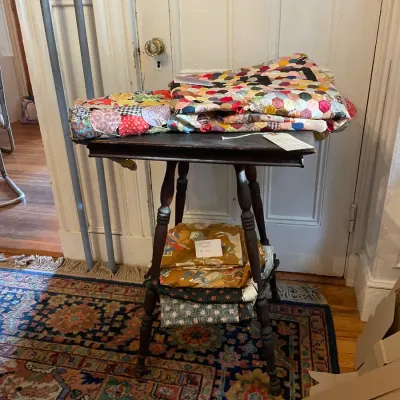 Sale Photo Thumbnail #18: table with assorted fabrics