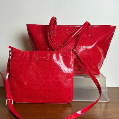 Kate Spade New York Patent Leather Handbags 