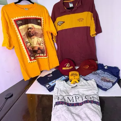 Vintage & Contemporary Graphic Tee’s & More: Redskins, MLK & More (L-XL)