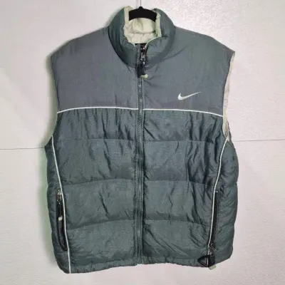 Vintage Nike ACG Green Puffer Vest: Men’s Size M