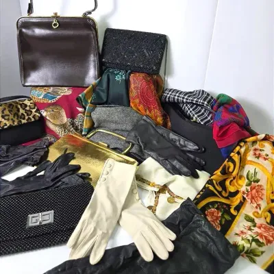 Vintage/Vintage-Style Bags, Scarves & Gloves: Bobbie Jerome, ADG & More