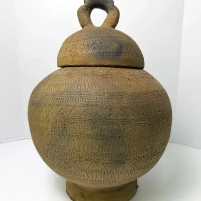 Earthenware Kalinga Jar from The Philippines 