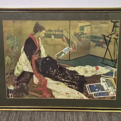 James McNeill Whistler "Caprice in Purple & Gold" Reproduction Print
