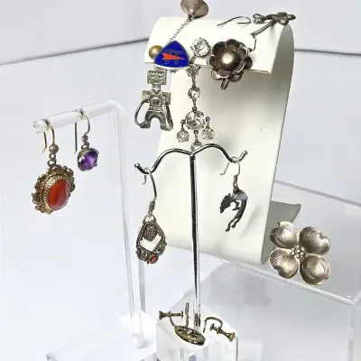 Sterling Silver Earring Singles And Findings 