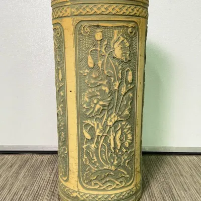 Robinson Ransbottom Art Nouveau-style Poppy Umbrella Stand