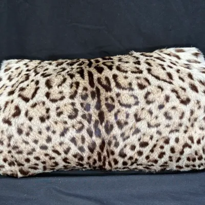 Vintage Ocelot Fur Muff
