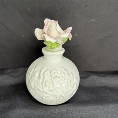 IW Rice & Co. Porcelain Perfume Bottle
