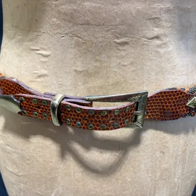  Sand Castle Western Style Belt
