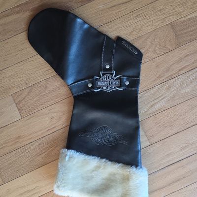 Sale Photo Thumbnail #146: Harley-Davidson Leather Christmas Stocking