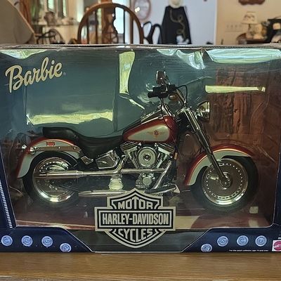 Sale Photo Thumbnail #60: Mattel Barbie Harley-Davidson Motorcycle (26132)