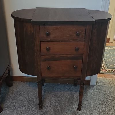 Sale Photo Thumbnail #39: Vintage Martha Washington Sewing Cabinet
