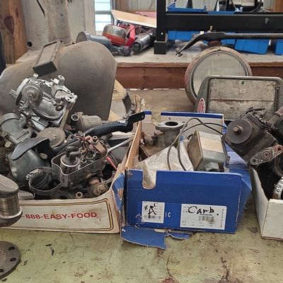 Sale Photo Thumbnail #21: Vintage Automotive Parts and Collectible Toy Assortment
