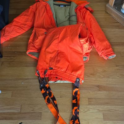 Sale Photo Thumbnail #57: Vintage Gore-Tex Hunting Parka and Bib Overalls Set