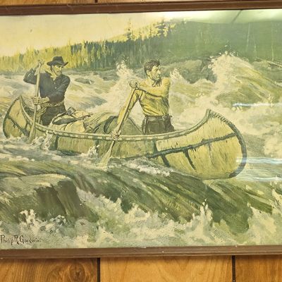Sale Photo Thumbnail #67: Philip R. Goodwin 'In Troubled Water' Print
