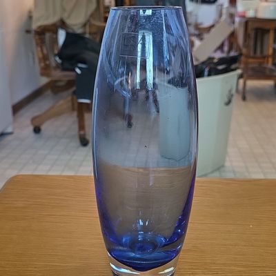 Sale Photo Thumbnail #142: LSA International Blue Glass Bud Vase