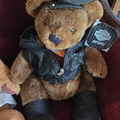 Sale Photo Thumbnail #155: Harley-Davidson Plush Collection Biker Teddy Bear