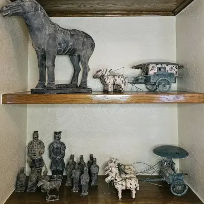 Imperial Chariots, Terracotta Warriors, & Cavalry Horse Statue