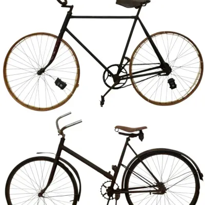 Turn-of-the-Century Safety Bike & WWII-Era Columbia Compax