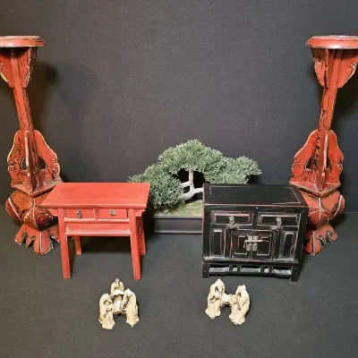 Vintage Asian Decorative Collectibles, Miniatures & Accents