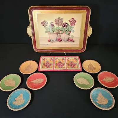 Hand-Painted Artisanal Ceramic Serveware... Vietri, Espana, & Foreside!