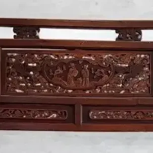 Antique Chinese Architectural Wood Panel