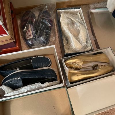 Sale Photo Thumbnail #400: New shoes in boxes
