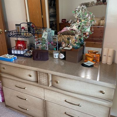 Sale Photo Thumbnail #271: Does not include stuff on top
19” d x 30” t x 50” w