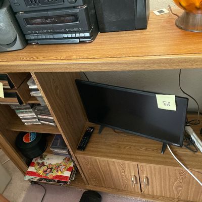 Sale Photo Thumbnail #496: Tv stand
48” x 15” x 42” t