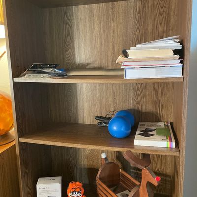 Sale Photo Thumbnail #500: Book case and books