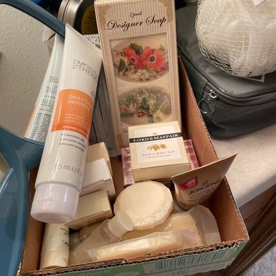 Sale Photo Thumbnail #435: Includes soaps, lotions, organizer, blood pressure,, tooth care and more