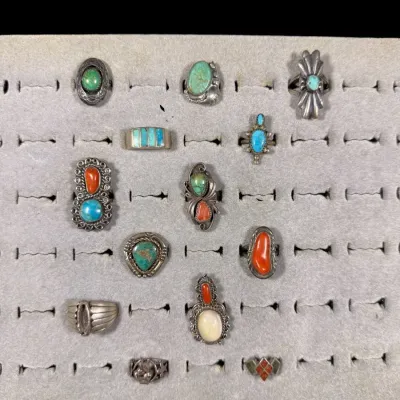 Southwestern Silver Rings