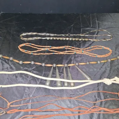 Assorted Beaded Necklaces & Decorative Belts