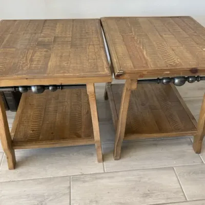 Two Matching End Tables